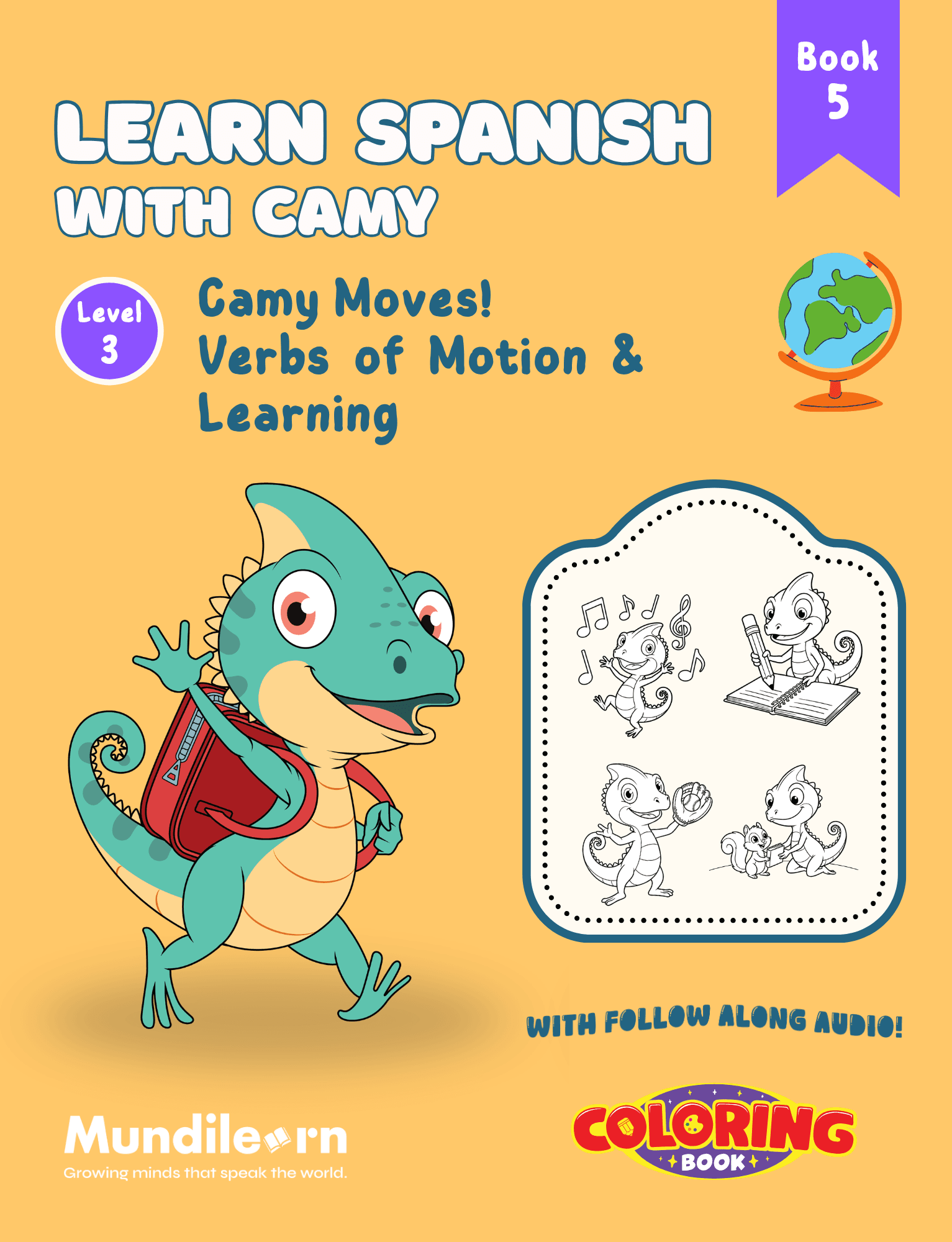 Camy Moves! Verbs of Motion & Learning cover